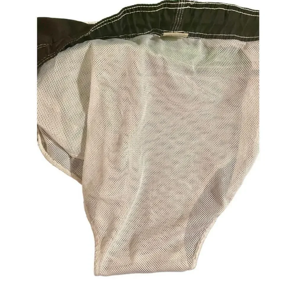 Size XL Men’s Talos Board Shorts Swim Beach Pool Trunks Green Black